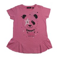 Blue Seven Mädchen T-Shirt Panda rosa