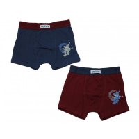 Cocuy 2er Pack Boxer Shorts Unterhose Bordeaux