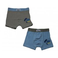 Cocuy 2er Pack Boxer Shorts Unterhose Hellblau