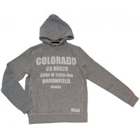 Colorado Boys Nate Kapuzen Sweatshirt Pullover grey melange