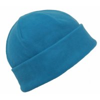 Fiebig Mädchen Fleecemütze Wintermütze Mütze blau