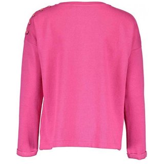 Blue Seven Mädchen Sweatshirt Pullover be you girls power magenta rosa