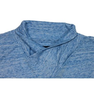 Blue Seven T-Shirt weiter Rollkragen blue grey melange