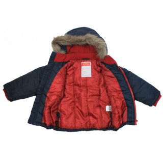 CFL Kapuzenjacke Winterjacke Jacke blau rot grau