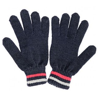 Fiebig Jungen Fingerhandschuhe Handschuhe in Strick Gr. 4 marine