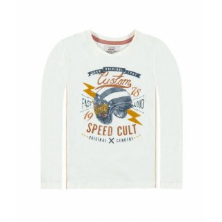 Kanz Boys Langarmshirt blanc de blanc