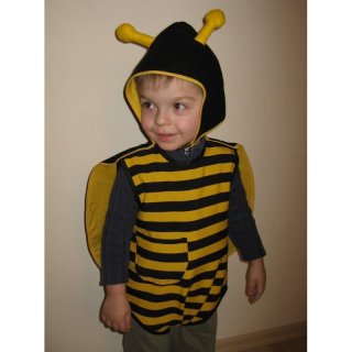 Kleinkinderkostüm Kostüm Biene Wespe Streifen schmal