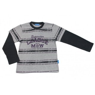 Langarmshirt Superstar grau