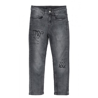 Losan Jungen Jeans Hose Stop Rock Stretchhose denim gris muestra