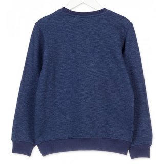 Losan Jungen Sweatshirt Pullover Wild Life Azul virgore muestra