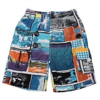 Nickel Sportswear Bermuda Shorts Boardshorts mit Tasche