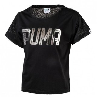 PUMA Mädchen Sportstyle layer T-Shirt black
