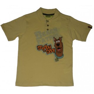 Scooby doo Poloshirt T-Shirt hellgelb, Gr. 104