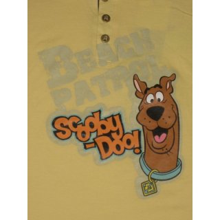 Scooby doo Poloshirt T-Shirt hellgelb, Gr. 104