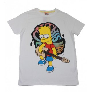The Simpsons T-Shirt Bart Simpson an der Gitarre