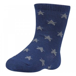 Ysabel Mora 2er Pack baby Strümpfe Socken Sterne blau grau