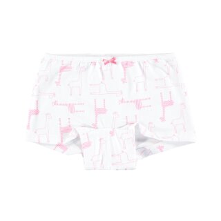 Kanz Mädchen Panty Unterhose weiß Giraffe