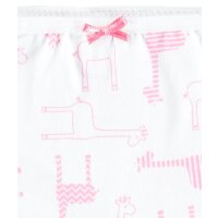 Kanz Mädchen Panty Unterhose weiß Giraffe