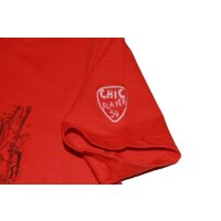 Jean Bourget Jungen Gitarren T-Shirt rouge red