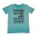 Kanz T-Shirt Cowboy Stiefel Summer Western aqua sky