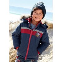 CFL Kapuzenjacke Winterjacke Jacke blau rot grau