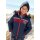 CFL Kapuzenjacke Winterjacke Jacke blau rot grau