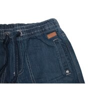 BÒBOLI Bermuda Shorts denim Gummizug dunkelblau