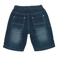 BÒBOLI Bermuda Shorts denim Gummizug dunkelblau