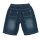 BÒBOLI Bermuda Shorts denim Gummizug dunkelblau