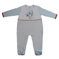 Cocuy Baby Schlafanzug Strampler celeste