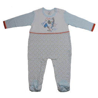Cocuy Baby Schlafanzug Strampler (51500/411) celeste Gr. 86