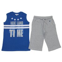 Kanz Basic 2tlg. Set Tanktop Trägershirt Bermuda...
