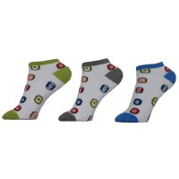 Ysabel Mora Kindersocken Sneakers Billard 3er Pack Socken...