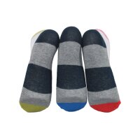 Ysabel Mora Kindersocken Sneakers breite Streifen 3er...
