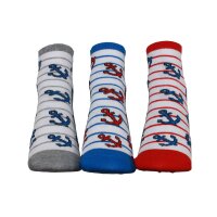Ysabel Mora Kindersocken Anker fantasia 3er Pack Socken...
