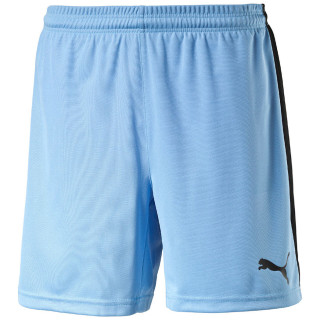 PUMA Kinder Sporthose kurz Shorts (702075 0025) pearl blue black Gr. 164