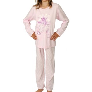 St. Lucia rose Mädchen Schlafanzug Pyjama lang