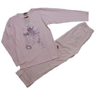 St. Lucia rose Mädchen Schlafanzug Pyjama lang (442105) Gr. 140