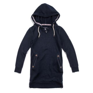 Jake Fischer Kleid mit Kapuze navy
