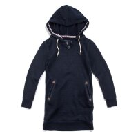 Jake Fischer Kleid mit Kapuze navy