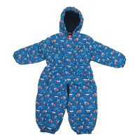 Outburst Jungen Baby Schneeanzug Autos blau