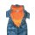 Outburst Jungen Schneeanzug kariert blau
