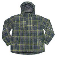 Outburst Jungen Funktionsjacke karo anthrazit