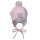 Fiebig Wintermütze Fleecemütze Bommel Mütze Teddy (70230) rosa Gr. 46/47