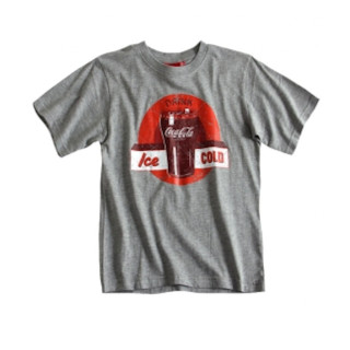 Coca Cola T-Shirt grau, Gr. 128