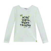 Langarmshirt 3 Pommes Mädchen Sommershirt jaune fluo