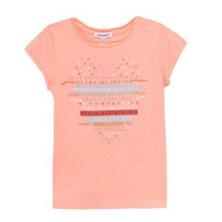 T-Shirt 3 Pommes Mädchen Shirt peche moyen