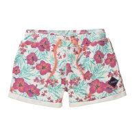 Jake Fischer Mädchen Sweat Shorts mit Blumendruck
