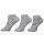 Ysabel Mora 3er Pack Mädchen Sneaker Strümpfe Socken weiß gestreift