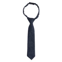 Sarabanda Jungen Krawatte dunkelblau meliert ca. 33cm